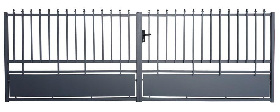 portail alu hauteur 1.30m CH07