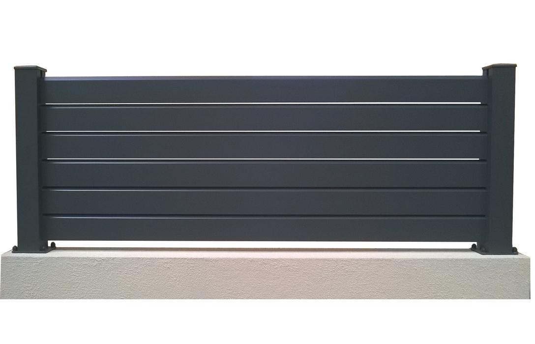 Tarvée M09 Travées lames biseautées gris