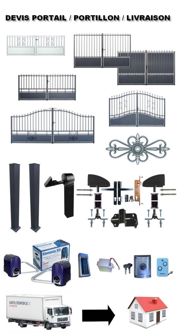 devis portails tradi options, accessoires, quincaillerie, automatisme
