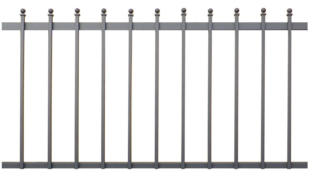 travée alu CH06 cloture, barrière assorti