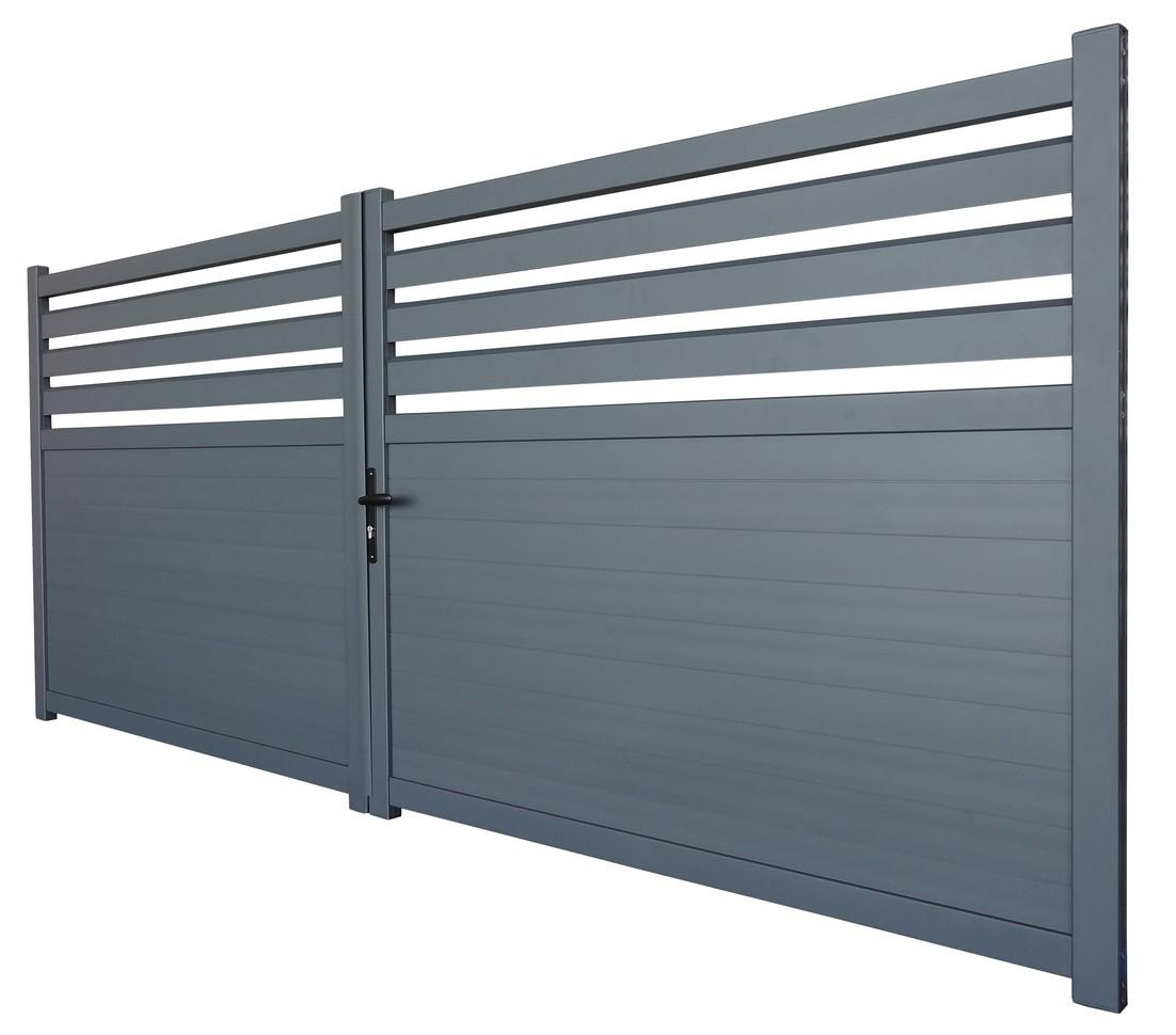 Pilier De Portail Aluminium 150x150 à Visser